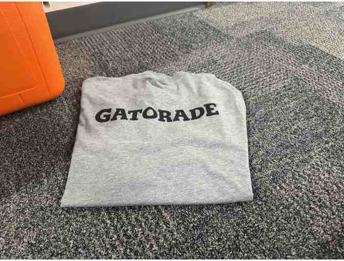 Gatorade March Madness Basketball Hoop, Cooler, and T-Shirt,