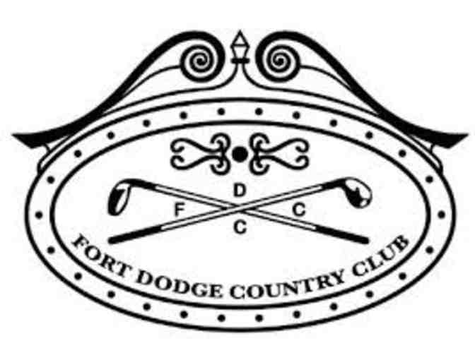 Golf for 2 at the Fort Dodge Country Club