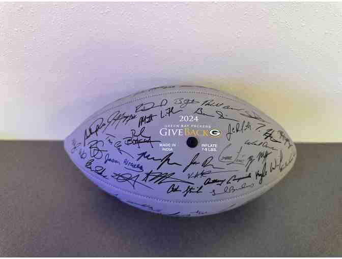 Green Bay Packers Team Autographed Football