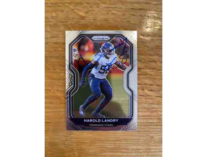Tennessee Titan Pro-Bowl Linebacker Harold Landry III Experience