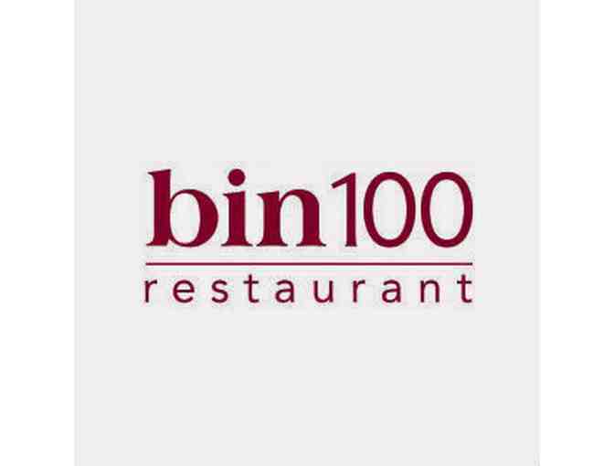 Bin 100 $50 Gift Certificate