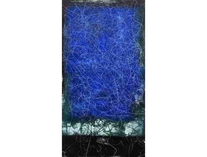 'Contained Confusion' Stunnning Abstract by Artist Karleen Kubat