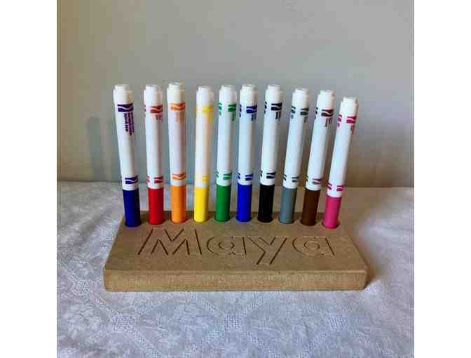 Personalized Kid's Marker Stand