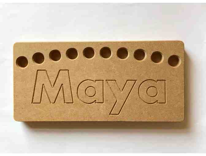 Personalized Kid's Marker Stand