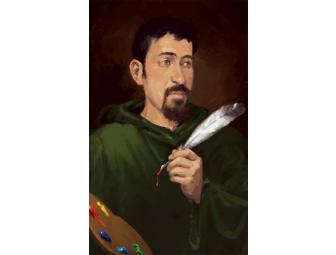 Framed Illustrated Portrait