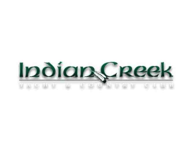 Indian Creek Yacht & Country Club - Round of Golf for Four (4) including cart & range $280