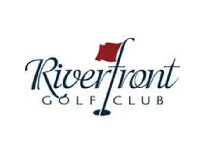 'Let's Hit the Links' Basket - Riverfront Golf Club - Four (4) Green Fees,  - $160