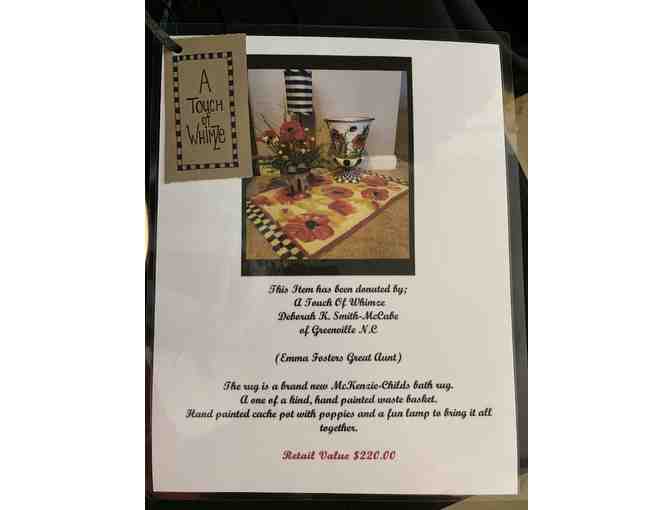 'A Touch of Whimze' - Donated by Deborah K. Smith-McCabe of Greenville, NC