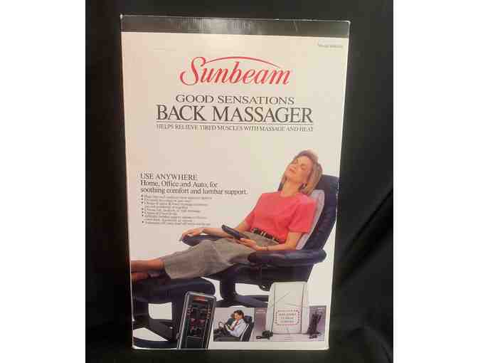 Sunbeam Good Sensations Back Massager - Value:  $50