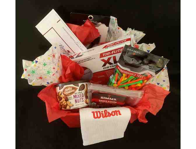 'Let's Hit the Links' Basket - Riverfront Golf Club - Four (4) Green Fees,  - $160