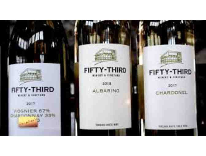 Fifty-Third Winery - Four (4) Tastings of Wine at a Reserved Time - Value: $80