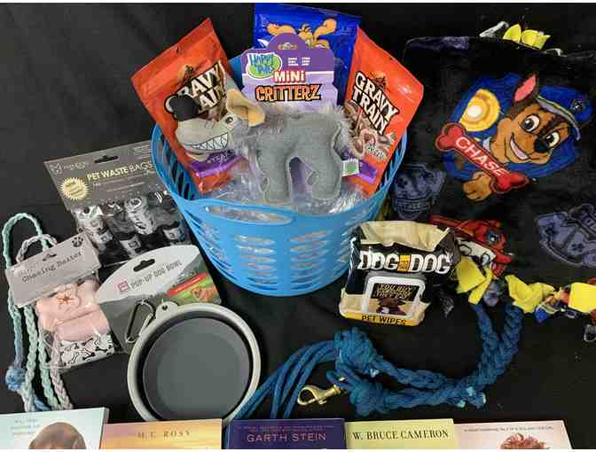 'Who Let the Dogs Out?' Basket - $75