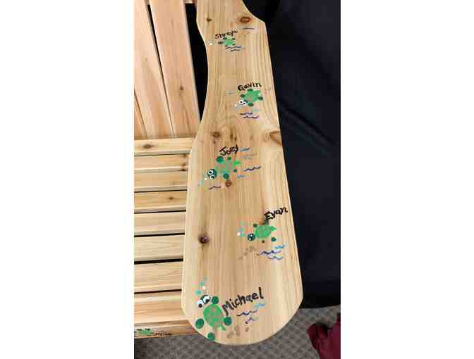 2nd Grade Hand-Painted Wood Adirondack Chair - Value:  Priceless