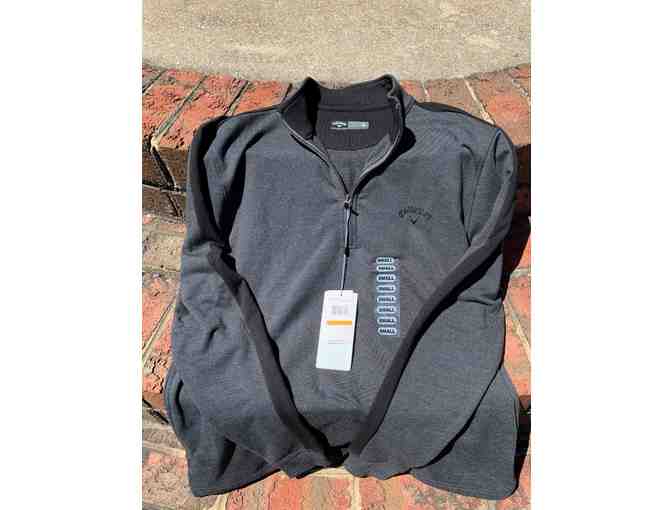 Callaway Men's Small 1/4 Zip Pullover - Grey - Value: $80