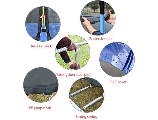 MIARHB 12 Foot Kids Trampoline - Donated by the Pre-Kindergarten Class - Value:  $310