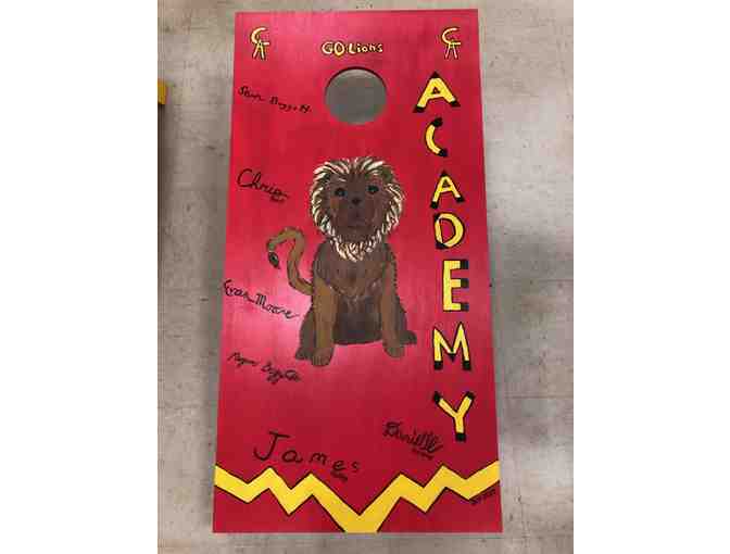 Hand-Painted Corn Hole Boards - Made by Rev. Cole, Hand-Painted by 5th Grade Class of 2020