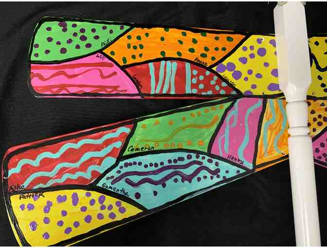 Hand-Painted Dragonfly by 1st Grade - Class of 2024 Creation - Value:  $400