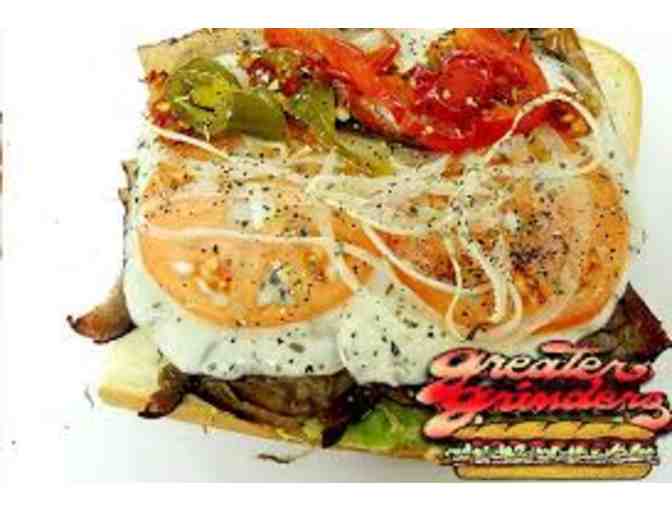 Greater Grinders Submarines, Portsmouth, VA - $10 Gift Certificate