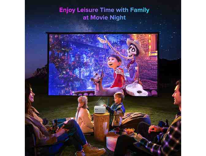 BIGASUO Projector, PHOPIK Projector Screen & S'mores Kit - Donated by the 3rd Grade Class