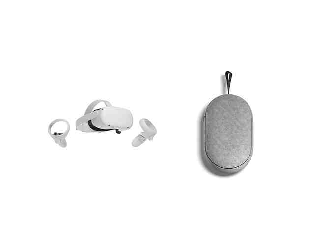 Oculus Quest 2 Advanced All-In-One Virtual Reality Headset 128 GB, Carrying Case $75 GC