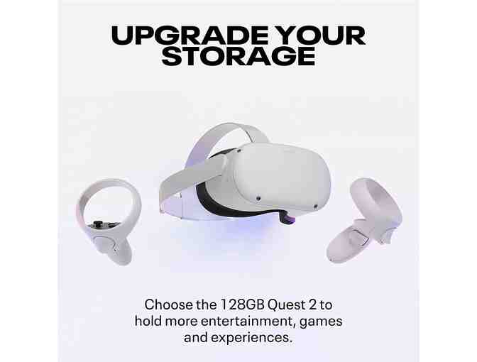 Oculus Quest 2 Advanced All-In-One Virtual Reality Headset 128 GB, Carrying Case $75 GC