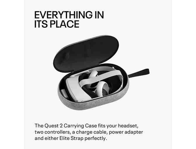 Oculus Quest 2 Advanced All-In-One Virtual Reality Headset 128 GB, Carrying Case $75 GC