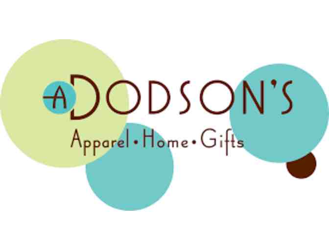 Consuela Bag, $50 Gift Card to A. Dodson's, Wine, Napkins - $132 Donated by: Arlene Potts