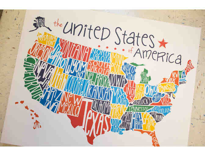 'Born in the USA' Basket - Donated by: The Foster Family, Jackson & John Bradley