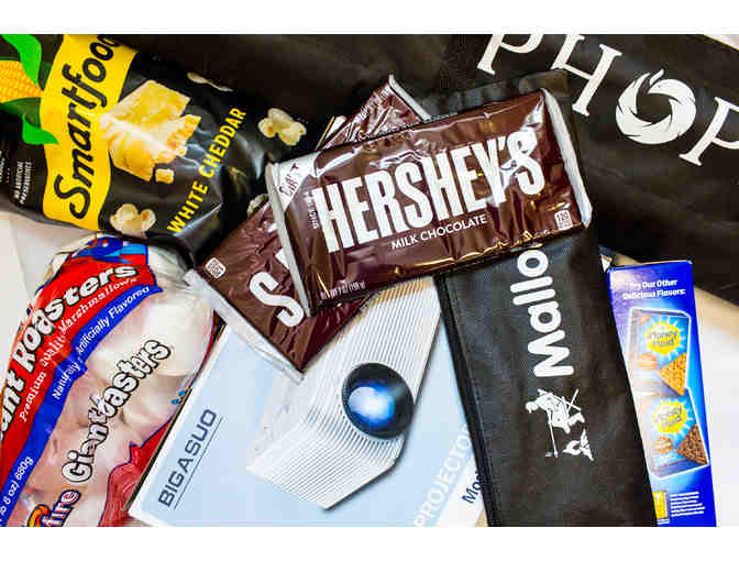 BIGASUO Projector, PHOPIK Projector Screen & S'mores Kit - Donated by the 3rd Grade Class