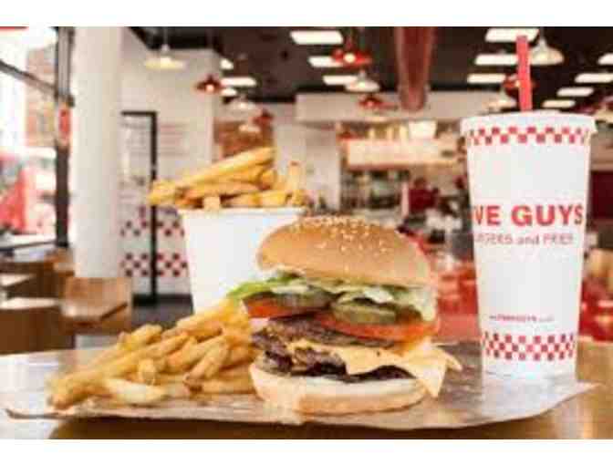 Happy Hour Glass Works, Five Guys Burgers and Fries & Vase