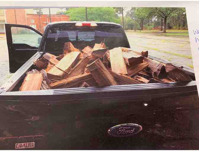 Pick-up Truck Load of Seasoned Hardwood Firewood -Donated by Rev. John Cole and Jim Layton