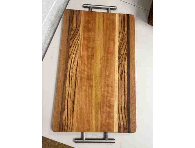 Handmade wood tray