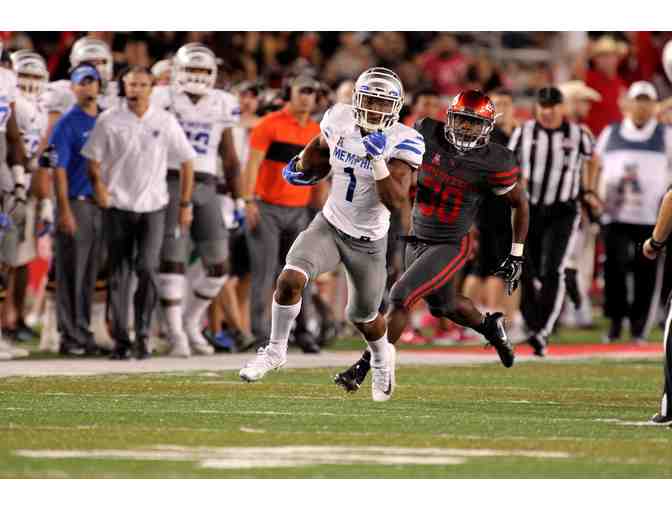 Memphis Tigers Autographed Football & Sideline passes