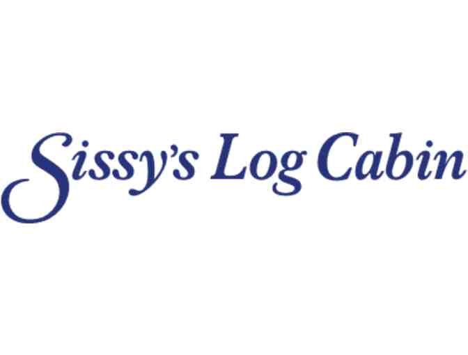 Sissy's Log Cabin Pendant Necklace