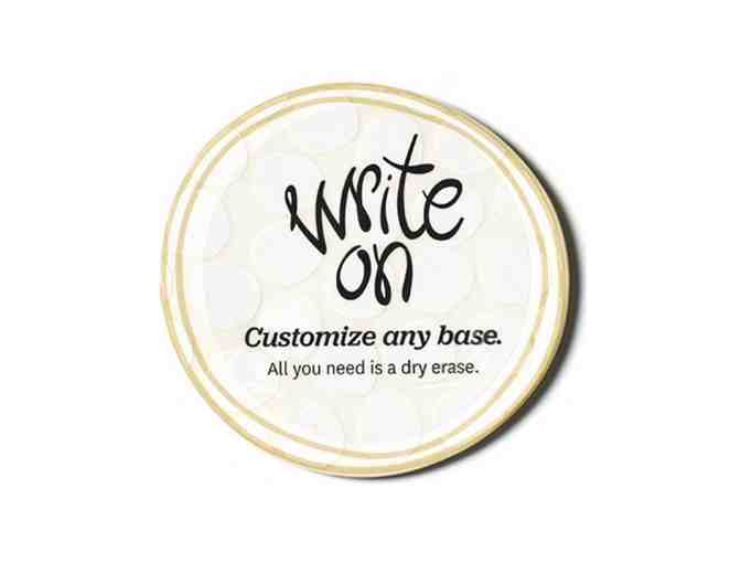 Happy Everything Mini Vase with attachments