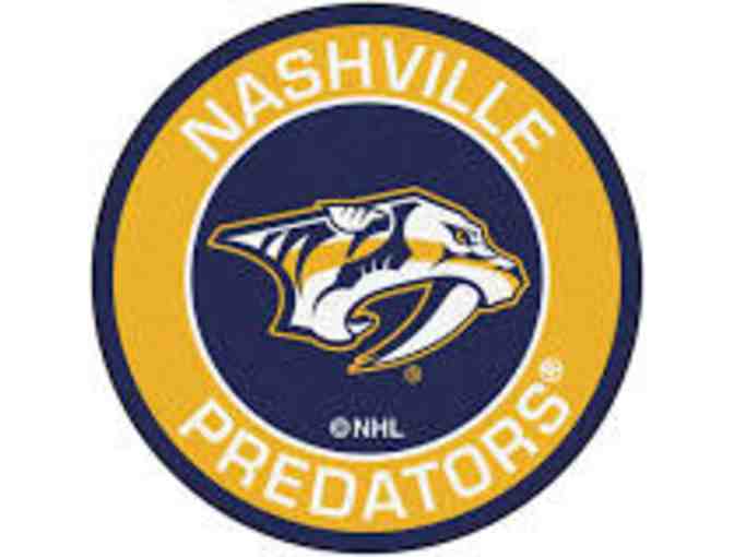 Viktor Arvidsson #33 of the Nashville Predators, Autographed Puck