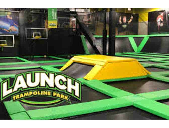 Launch Trampoline Park - Five (5) 1-hour passes