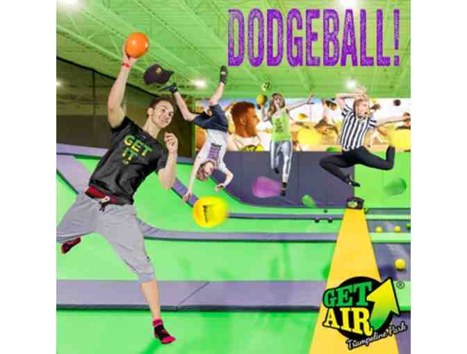 Get Air Trampoline Park (5) one hour passes
