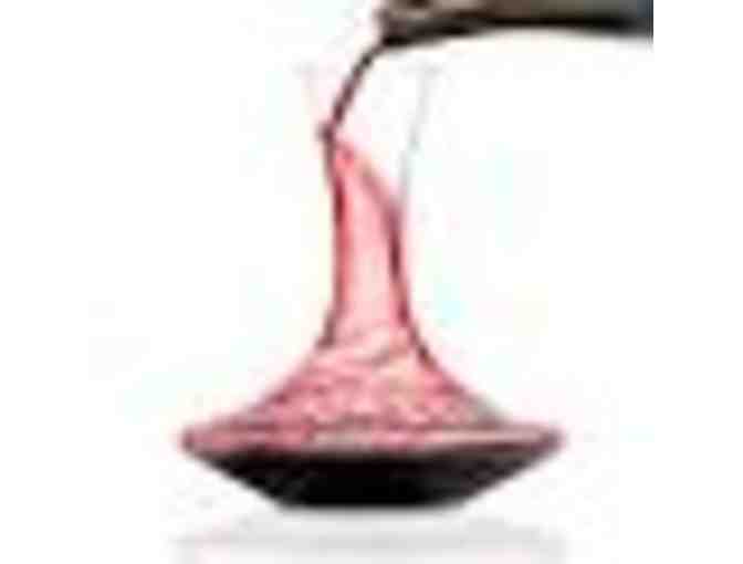 Bottle of Salicutti Rosso Di Montalcino 2016 and Glass Decanter from Winetime