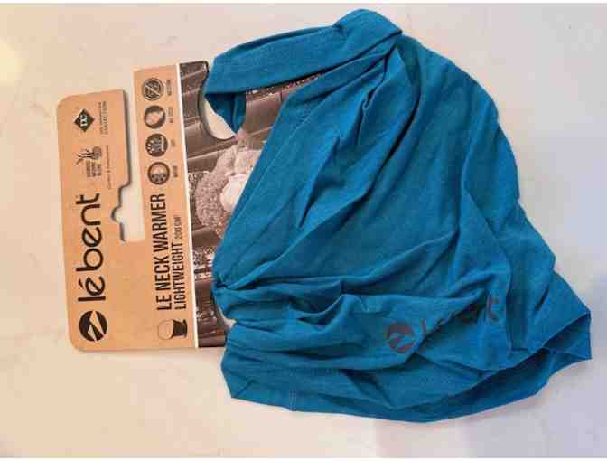 2 Black LeBent Neck Warmers