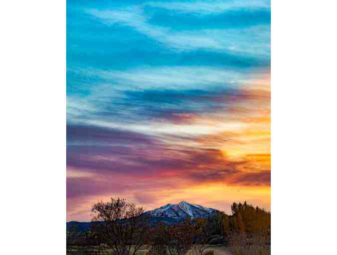 Framed Print of Sopris at Sunset 16x19 from Roadside Gallery in Carbondale