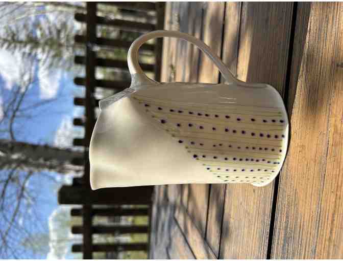 Ceramic pitcher handcrafted by Lisa Ellena