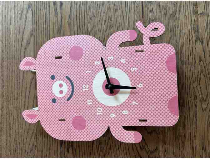 4 Cookbooks, clock, and set of stationary from Basalt Printing Office and Art Supply