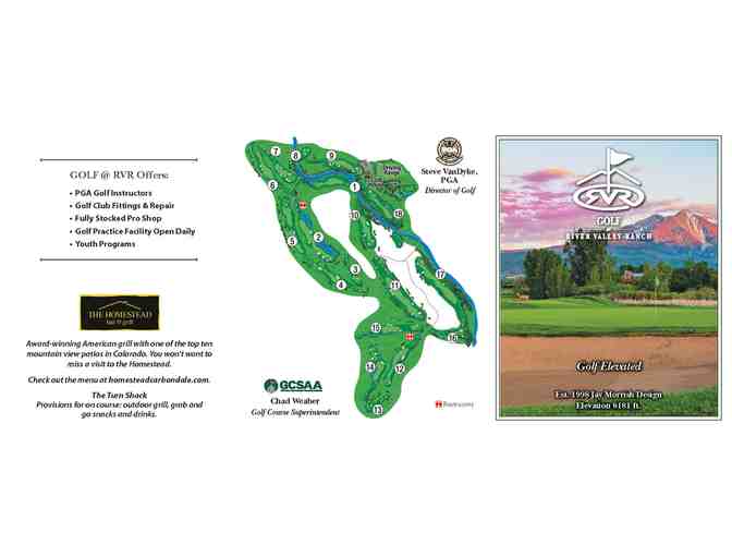 Round of Golf for 4 People at River Valley Ranch in Carbondale