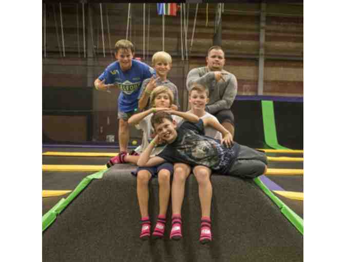 Get Air Trampoline Park (5) one hour passes- at The Silo