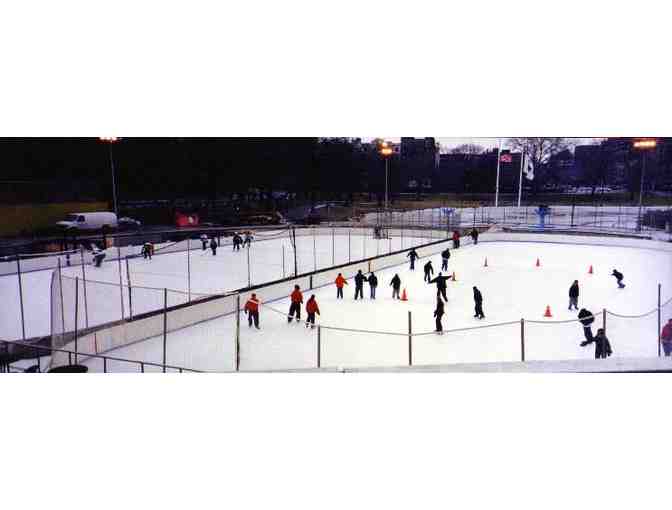 Family Admission and Skate Rental at Lasker Rink