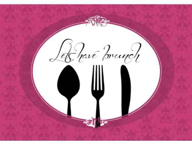 Brunch Catered by Chef Extraordinaire, Derek Bowley, and Your Child!