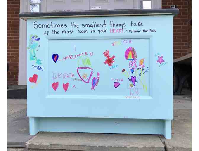 JK Class Gift - Bench with Cubby!