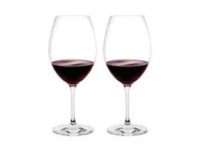 PLUMM CRYSTAL WINE GLASSES
