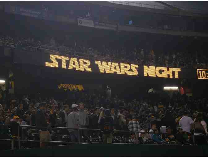 ALL JOHN BALDWIN  FRIENDS & FAMILY: 'Star Wars Fireworks game at the Oakland A's'